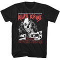 Black Killer Klowns from Outer Space t-shirt featuring a Klownzilla Poster design