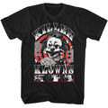 Black Killer Klowns from Outer Space t-shirt featuring a Spiral design