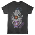 Smoke Gray Killer Klowns from Outer Space t-shirt featuring a Big Head Klown design