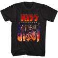 Black KISS t-shirt featuring KISS Destroyer 1976 album design