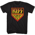 Black KISS t-shirt featuring KISS Army design