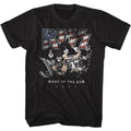 Black KISS t-shirt featuring KISS AmeriKISS design