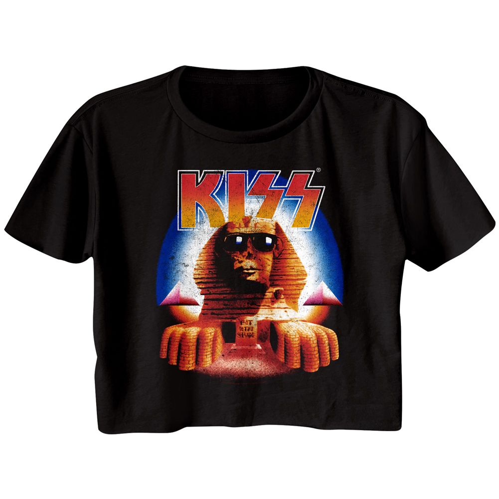 KISS Ladies Crop Top - H.I.T.S. Sphinx