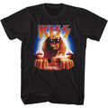 Black KISS t-shirt featuring KISS Hot In The Shade Sphinx design