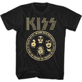 Black KISS t-shirt featuring KISS From NYC design