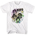 White KISS t-shirt featuring KISS Bears design