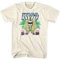 Natural KISS t-shirt featuring KISS Egyptian Shade design