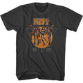 Smoke gray KISS t-shirt featuring KISS 76 design