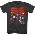 Smoke gray KISS t-shirt featuring KISS Lots Of Logos design