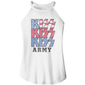 KISS Ladies Rocker Tank - Patriotic Logo