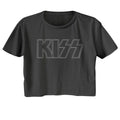 KISS Ladies Crop Top - KISS Outline