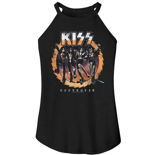 KISS Ladies Rocker Tank - Destroyer Album