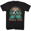 Black KISS t-shirt featuring KISS Psycho Circus 1998 album design
