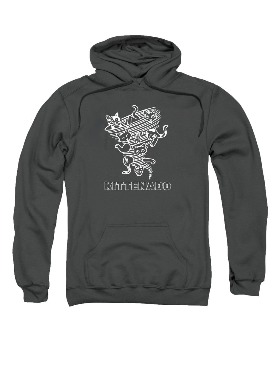 Charcoal Kittenado Hoodie