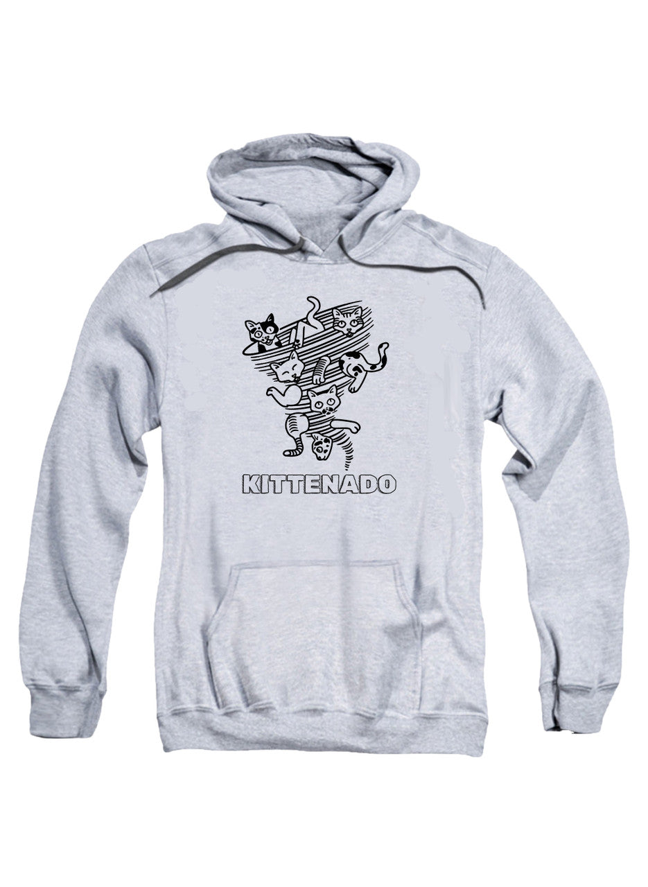 Gray Kittenado Hoodie