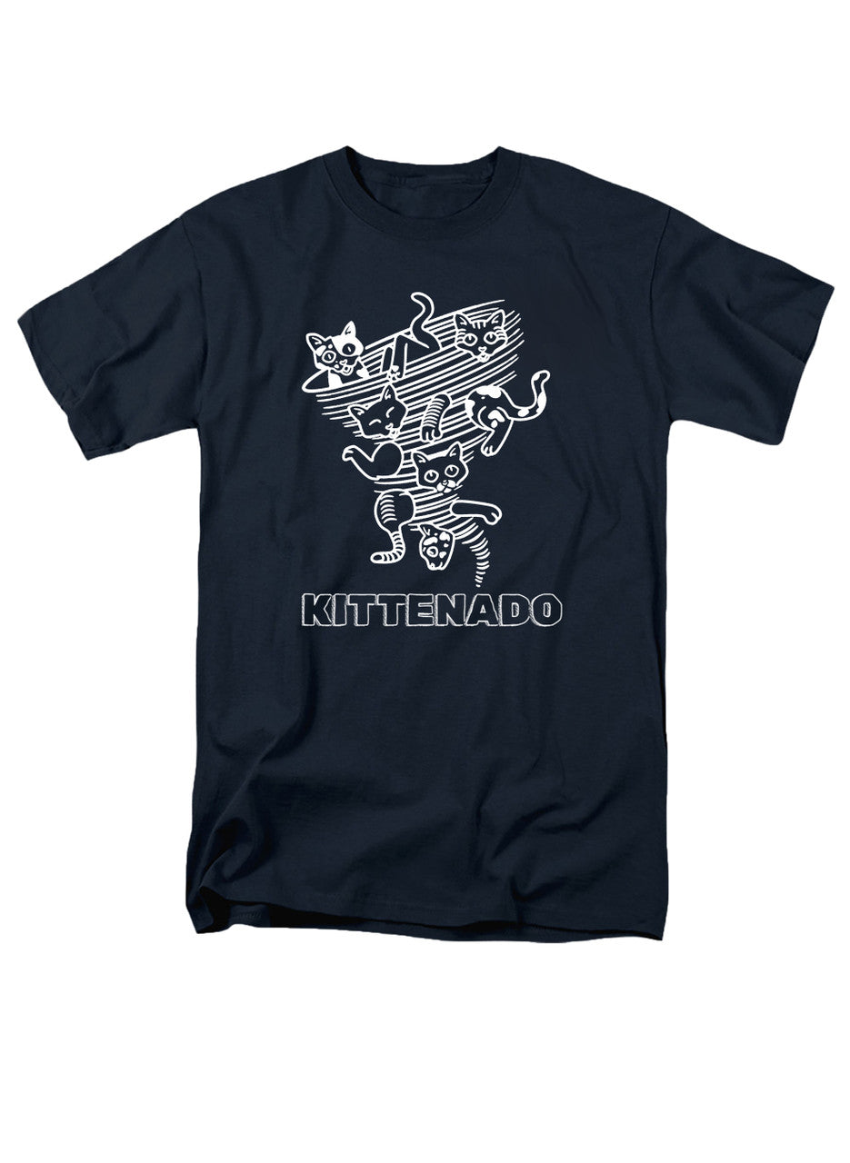Navy Kittenado T-Shirt