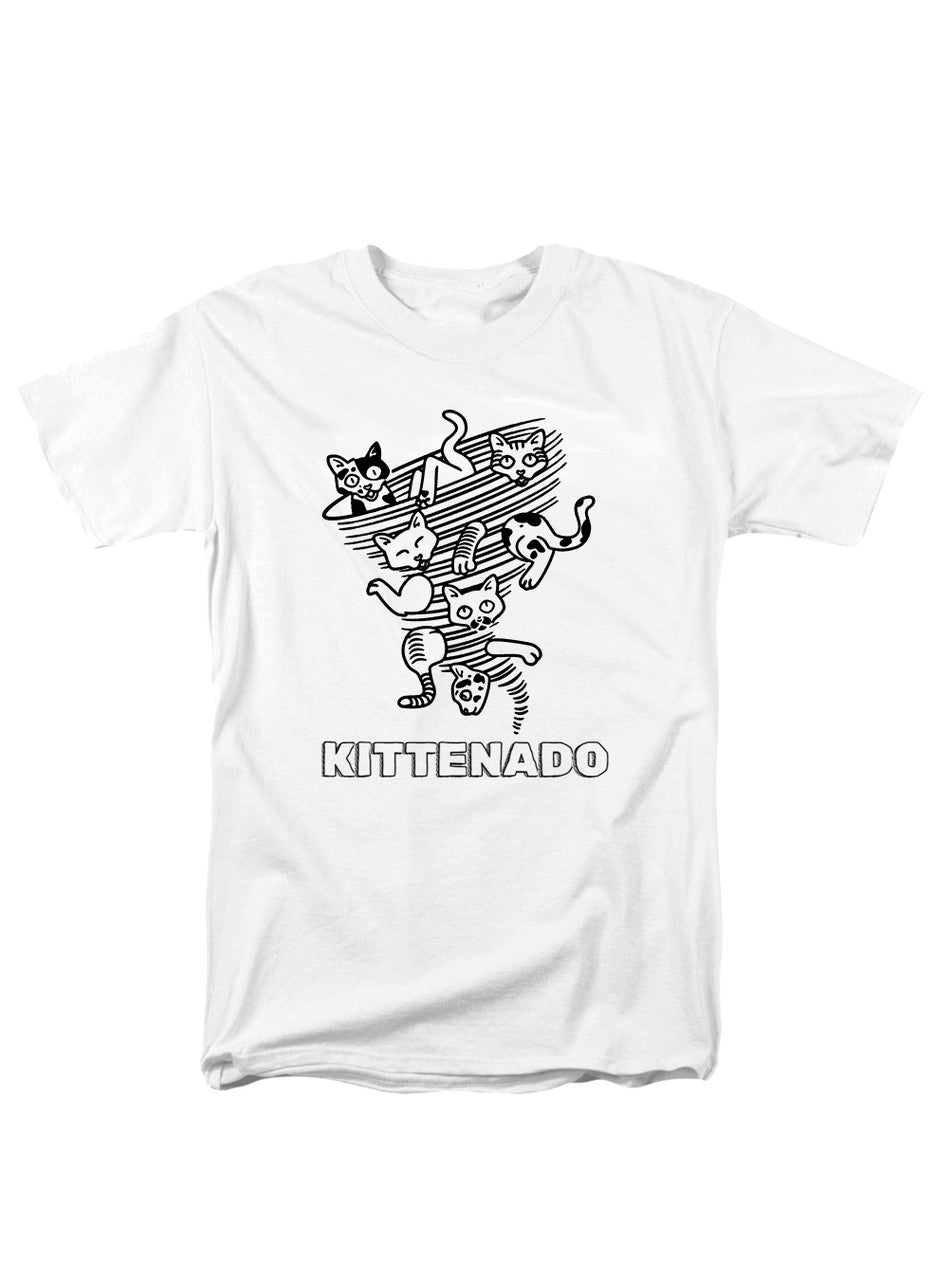 White Kittenado T-Shirt