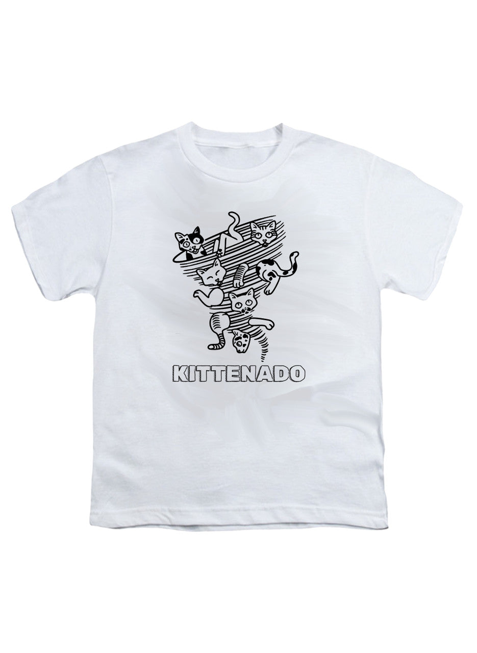 White Kittenado Youth/Toddler T-Shirt