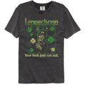 Leprechaun Comfort Colors T-Shirt - Luck Just Ran Out