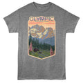Lantern Press T-Shirt - Olympic Contour