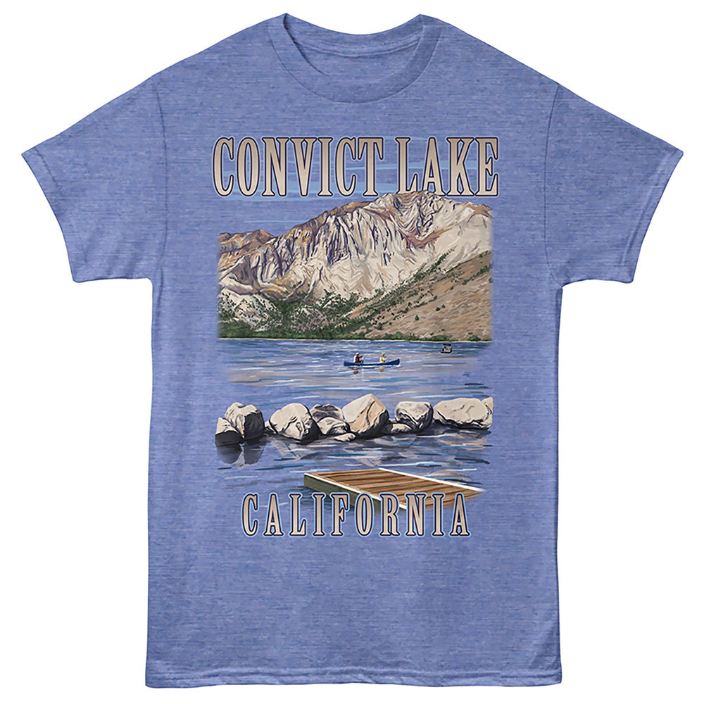 Lantern Press T-Shirt - Convict Lake