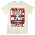 Lantern Press T-Shirt - Rock And Roll Music City