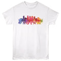 Lantern Press T-Shirt - Phoenix Color Cityscape