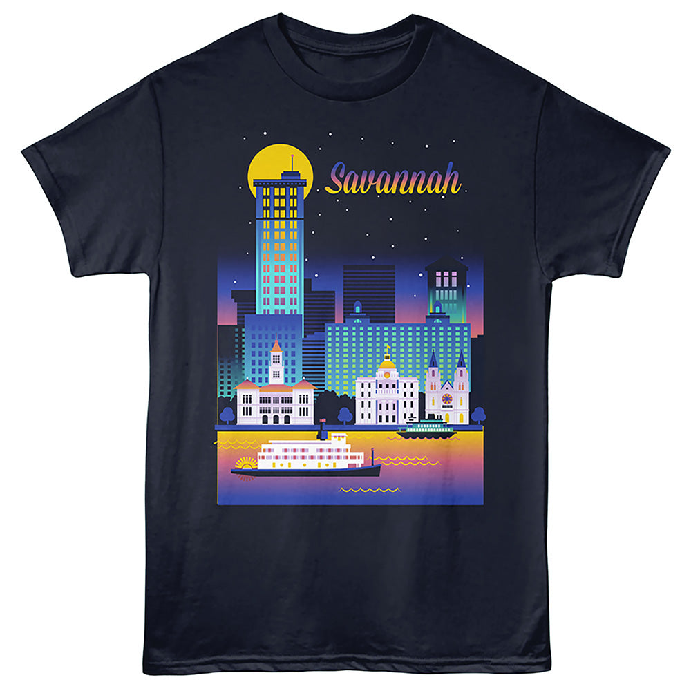 Lantern Press T-Shirt - Savannah Geometry