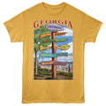 Lantern Press T-Shirt - Savannah Directions