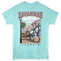 Lantern Press T-Shirt - Savannah Carriage