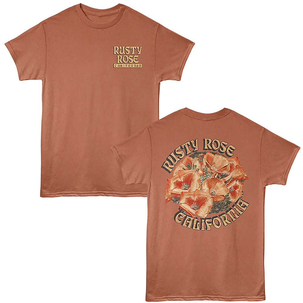 Lantern Press T-Shirt - Rusty Rose
