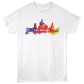 Lantern Press T-Shirt - Los Angeles Color Cityscape