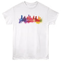 Lantern Press T-Shirt - Houston Color Cityscape