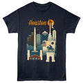 Lantern Press T-Shirt - Houston City