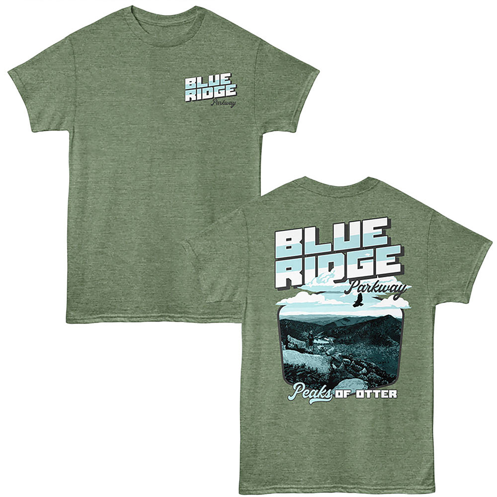 Lantern Press T-Shirt - Parkway Blue