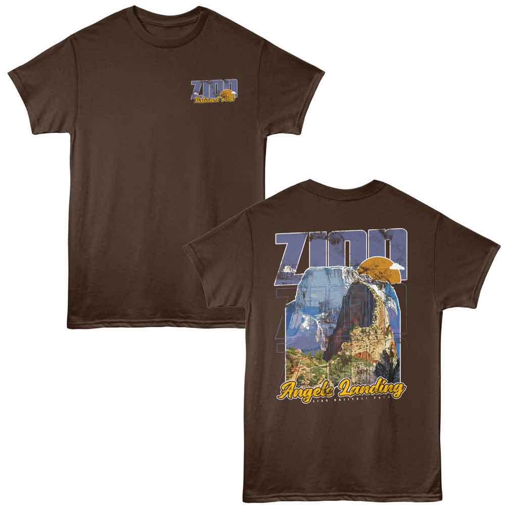 Lantern Press T-Shirt - Angels Landing