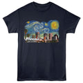 Lantern Press T-Shirt - Phoenix Starry Night