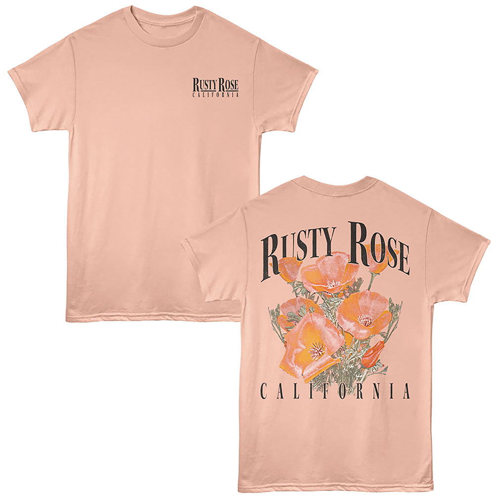 Lantern Press T-Shirt - Rusty Rose Ca
