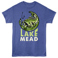 Lantern Press T-Shirt - Fish Hook Lake Mead