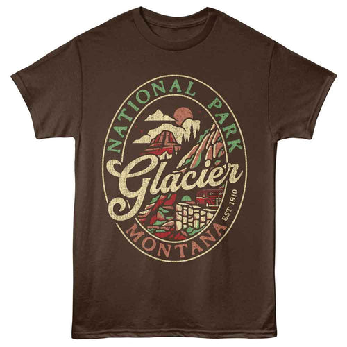 Lantern Press T-Shirt - Glacier Np