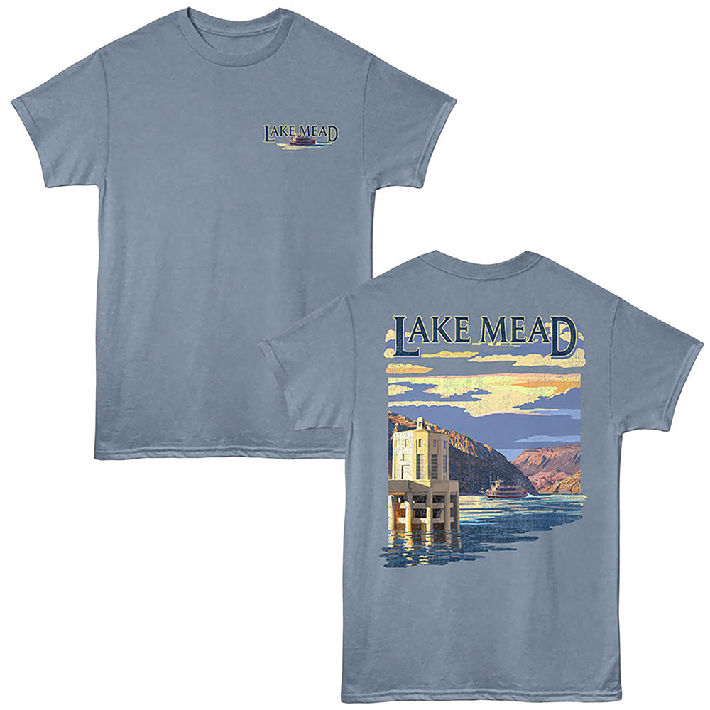 Lantern Press T-Shirt - Sunset Tower