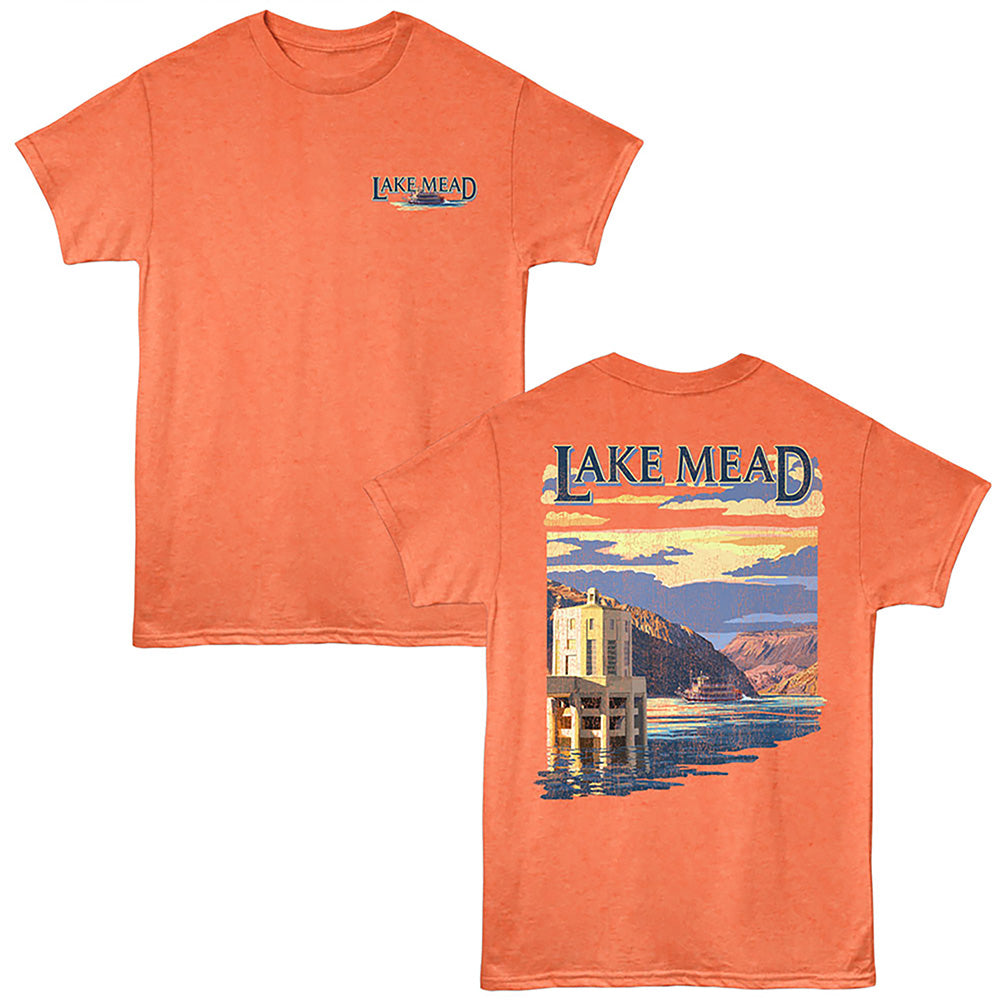 Lantern Press T-Shirt - Sunset Tower
