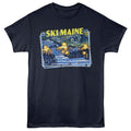 Lantern Press T-Shirt - Ski Maine