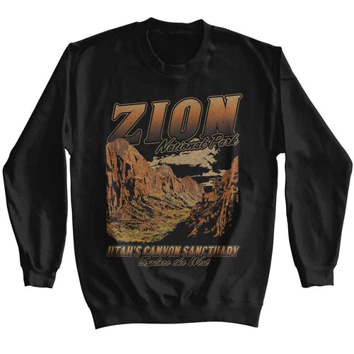 Lantern Press Long Sleeve Sweatshirt - Zion Canyon Sanctuary