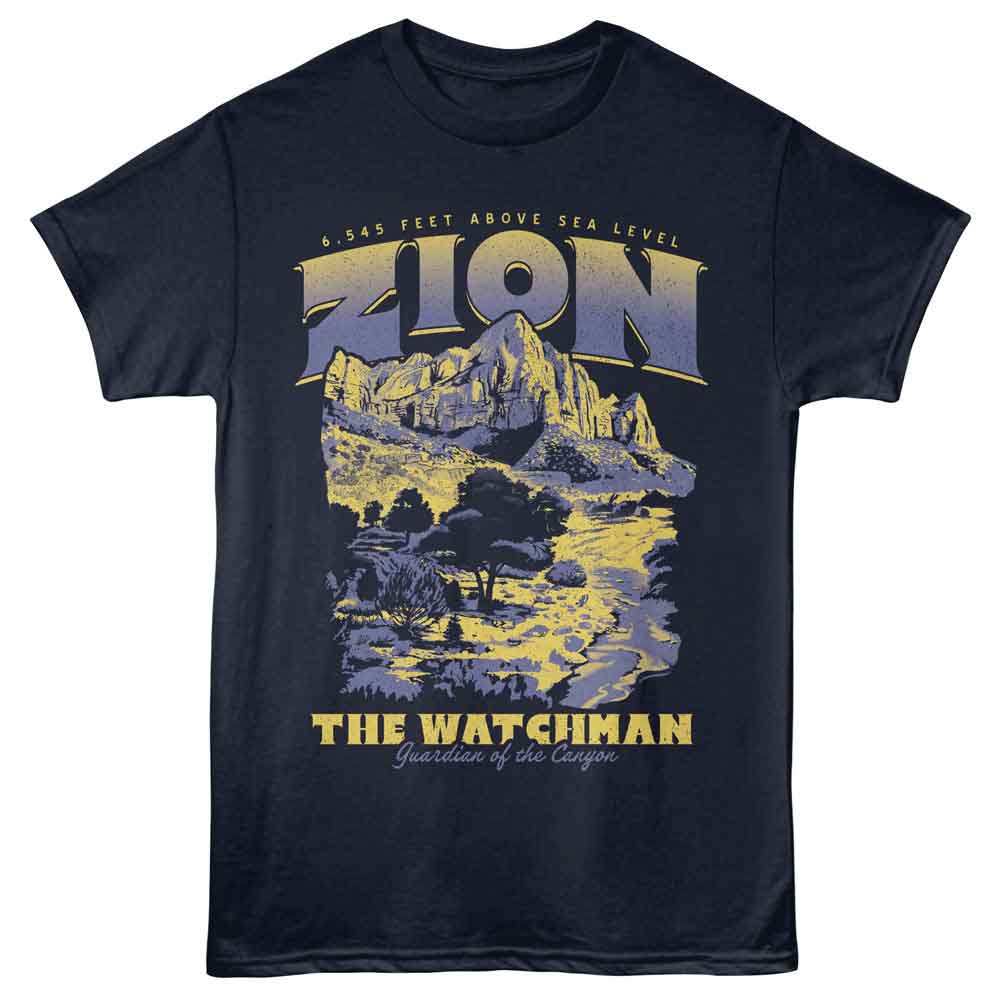 Lantern Press T-Shirt - Zion The Watchman