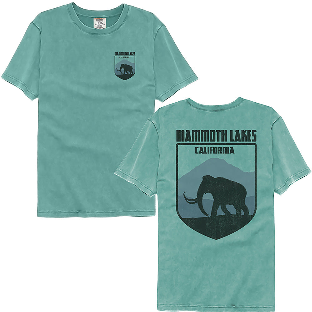 Lantern Press Comfort Colors T-Shirt - Mammoth Walking Ca