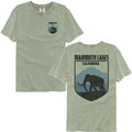 Lantern Press Comfort Colors T-Shirt - Mammoth Walking Ca