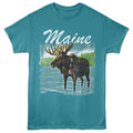Lantern Press T-Shirt - Maine Moose