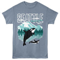 Lantern Press T-Shirt - Seattle