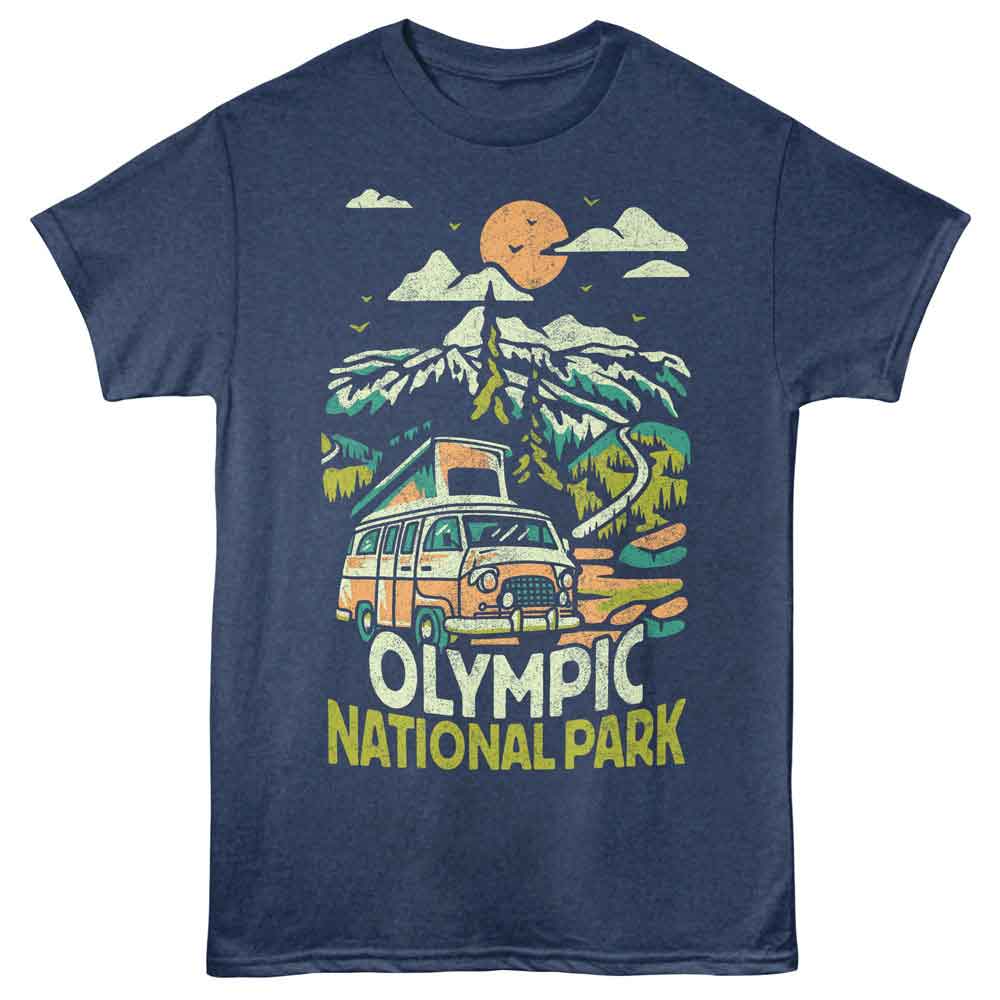 Lantern Press T-Shirt - Olympic Road Trip